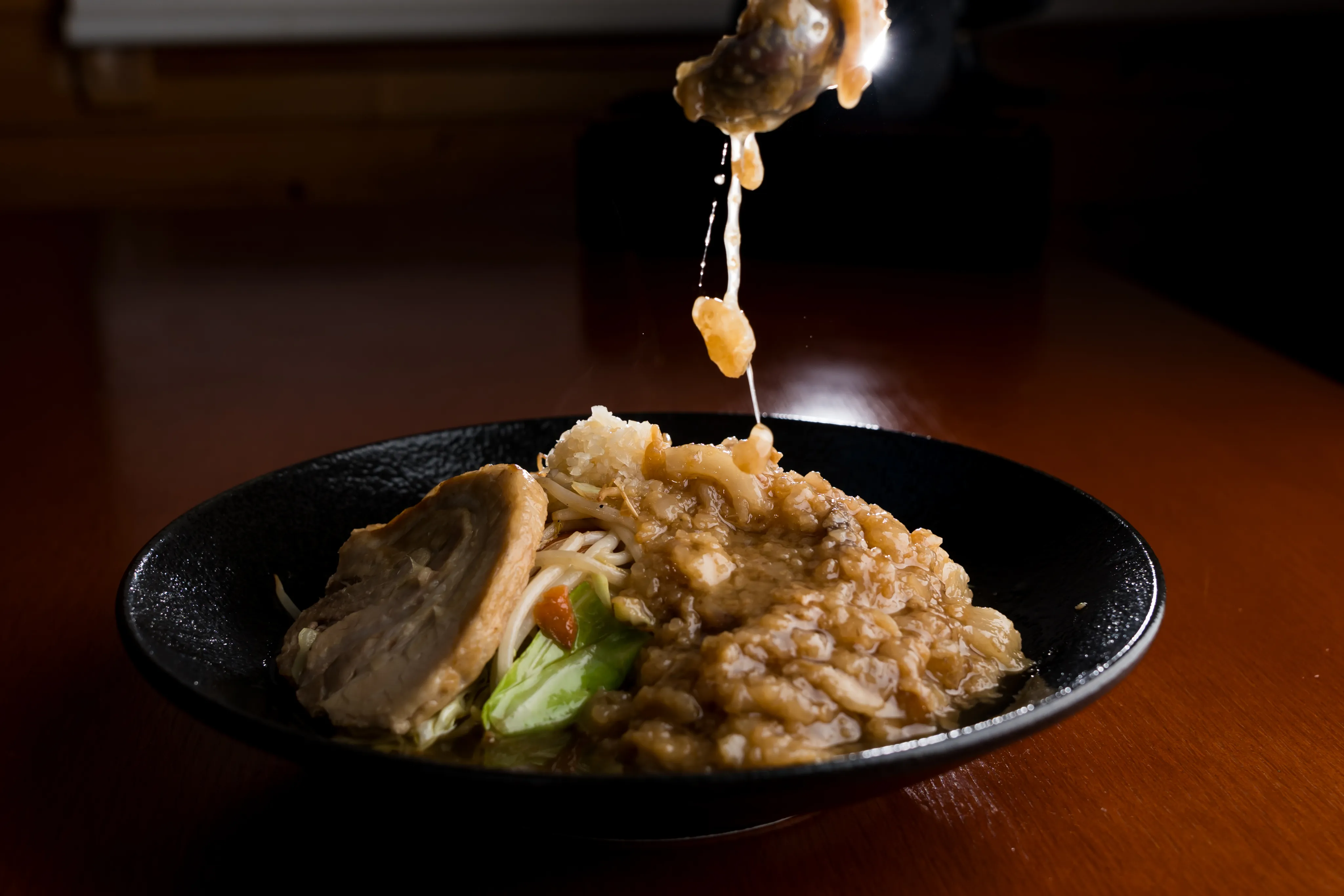 とろみ野菜炒め